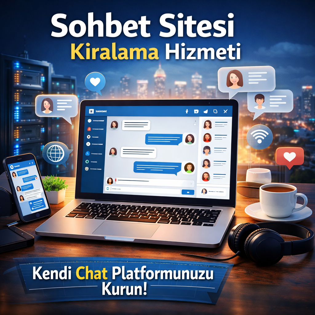 Sohbet Sitesi Kiralama Hizmetleri ile Kendi Platformunuzu Hızla Kurun
